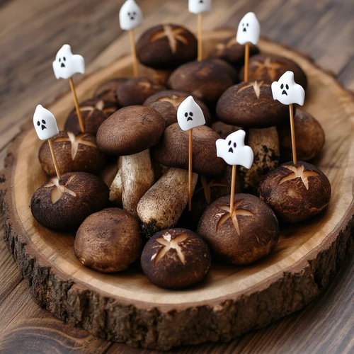 Spooky Delights: Halloween Mushroom Recipe - A Vegetarian Treat