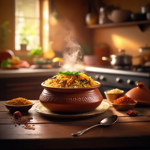 Steamed Indian Meals: From Dum Aloo to Biryani