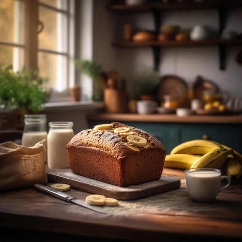 Banana Bread Delight: Quick & Healthy