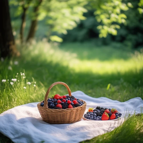 Berries for Summer Picnics